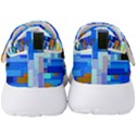 Color Colors Abstract Colorful Men s Velcro Strap Shoes View4