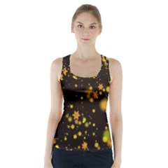 Background Black Blur Colorful Racer Back Sports Top by Pakrebo