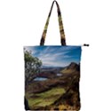 Landscape Quairaing Scotland Double Zip Up Tote Bag View1