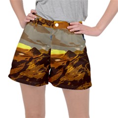 Scotland Monti Mountains Mountain Stretch Ripstop Shorts