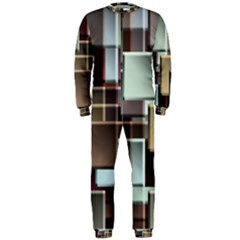 Texture Artwork Mural Murals Art Onepiece Jumpsuit (men)  by Pakrebo