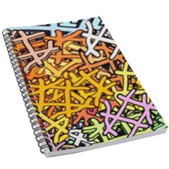 Color Colors Network Networks 5 5  X 8 5  Notebook