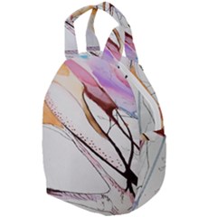 Art Painting Abstract Canvas Travel Backpacks