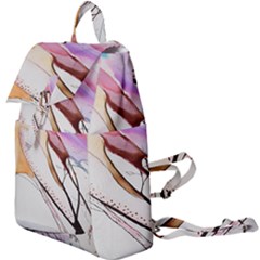 Art Painting Abstract Canvas Buckle Everyday Backpack