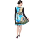 Painting Paintings Mountain Plunge Pinafore Dress View2