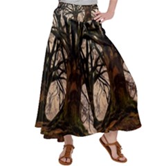 Ent Treant Trees Tree Bark Barks Satin Palazzo Pants