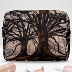 Ent Treant Trees Tree Bark Barks Make Up Pouch (large) by Pakrebo