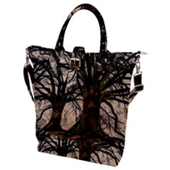 Ent Treant Trees Tree Bark Barks Buckle Top Tote Bag by Pakrebo