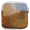 Color Colors Abstract Yellow Brown Mini Square Pouch View2