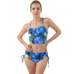 Color Colors Abstract Colorful Mini Tank Bikini Set by Pakrebo