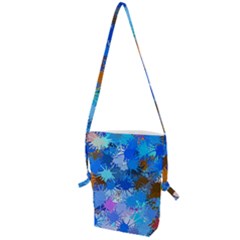 Color Colors Abstract Colorful Folding Shoulder Bag by Pakrebo