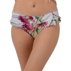 Plant Nature Flowers Foliage Frill Bikini Bottom