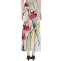 Plant Nature Flowers Foliage Full Length Maxi Skirt View2