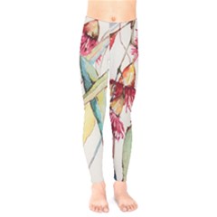 Plant Nature Flowers Foliage Kids  Legging by Pakrebo