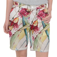 Plant Nature Flowers Foliage Pocket Shorts