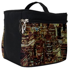 New York City Skyscrapers Make Up Travel Bag (big) by Pakrebo