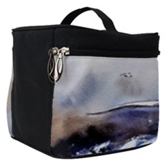 Art Painting Sea Storm Seagull Make Up Travel Bag (small)