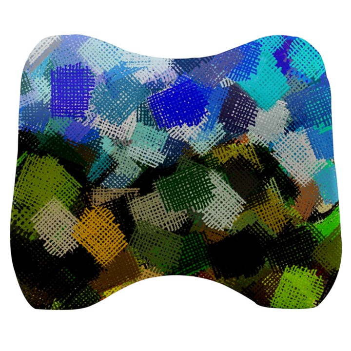 Texture Color Colors Network Velour Head Support Cushion