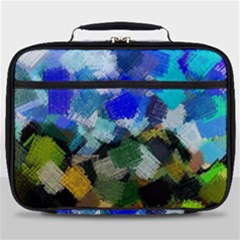 Texture Color Colors Network Full Print Lunch Bag by Pakrebo