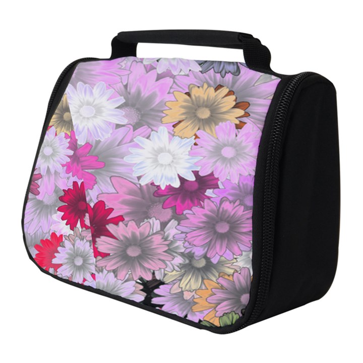 Flower Flowers Carta Da Parati Full Print Travel Pouch (Small)