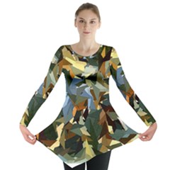 Fantasia Fantasie Color Colors Long Sleeve Tunic  by Pakrebo