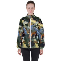 Fantasia Fantasie Color Colors High Neck Windbreaker (women)