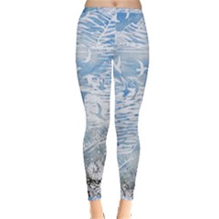 Coast Beach Shell Conch Water Inside Out Leggings by Pakrebo