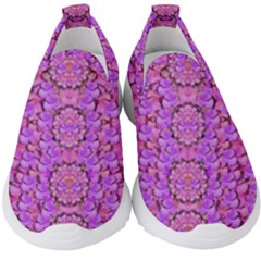 Paradise Blossom Tree On The Mountain High Kids  Slip On Sneakers