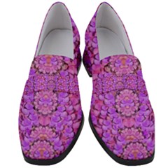 Paradise Blossom Tree On The Mountain High Women s Chunky Heel Loafers