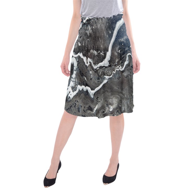 COLD LAVA Midi Beach Skirt