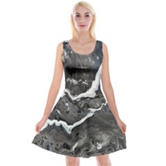 Cold Lava Reversible Velvet Sleeveless Dress