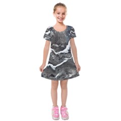 Cold Lava Kids  Short Sleeve Velvet Dress