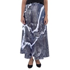 Cold Lava Flared Maxi Skirt by WILLBIRDWELL