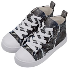 Cold Lava Kids  Mid-top Canvas Sneakers by WILLBIRDWELL