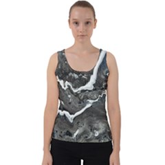 Cold Lava Velvet Tank Top by WILLBIRDWELL