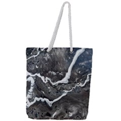 Cold Lava Full Print Rope Handle Tote (large) by WILLBIRDWELL