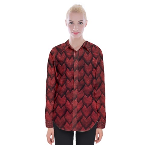 Redreptile Womens Long Sleeve Shirt by LalaChandra