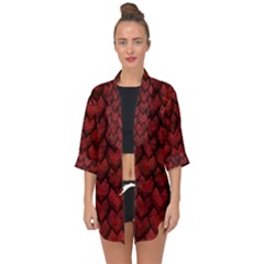 Redreptile Open Front Chiffon Kimono