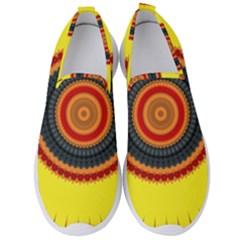 Art Decoration Wallpaper Bright Men s Slip On Sneakers