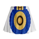 Design Circular Round Pattern Mini Flare Skirt View1