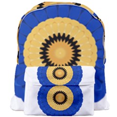 Design Circular Round Pattern Giant Full Print Backpack by Pakrebo