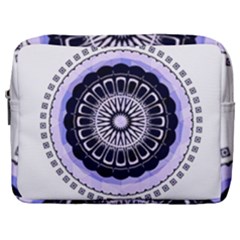 Design Circular Pattern Mandala Make Up Pouch (large) by Pakrebo