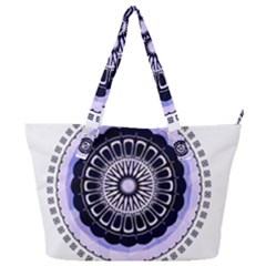 Design Circular Pattern Mandala Full Print Shoulder Bag