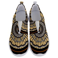 Mandala Pattern Round Ethnic No Lace Lightweight Shoes