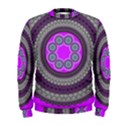 Round Pattern Ethnic Design Men s Sweatshirt View1