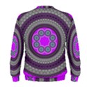 Round Pattern Ethnic Design Men s Sweatshirt View2