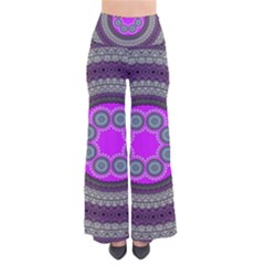 Round Pattern Ethnic Design So Vintage Palazzo Pants by Pakrebo