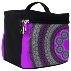 Round Pattern Ethnic Design Make Up Travel Bag (big)