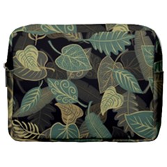 Autumn Fallen Leaves Dried Leaves Make Up Pouch (large) by Pakrebo