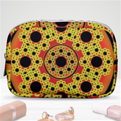 Fractal Art Design Pattern Make Up Pouch (small)